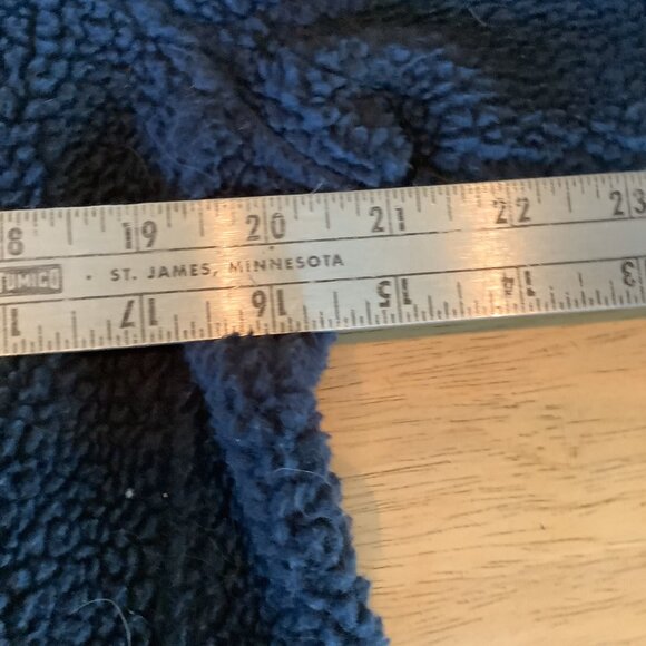 Howler Bros Chisos Fleece Jacket Sherpa Medium Nightshade Blue - Picture 3 of 5